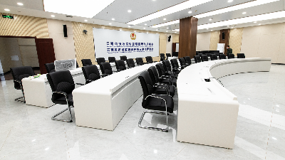 云南省市场监督管理局视频会议桌项目顺利安装交付